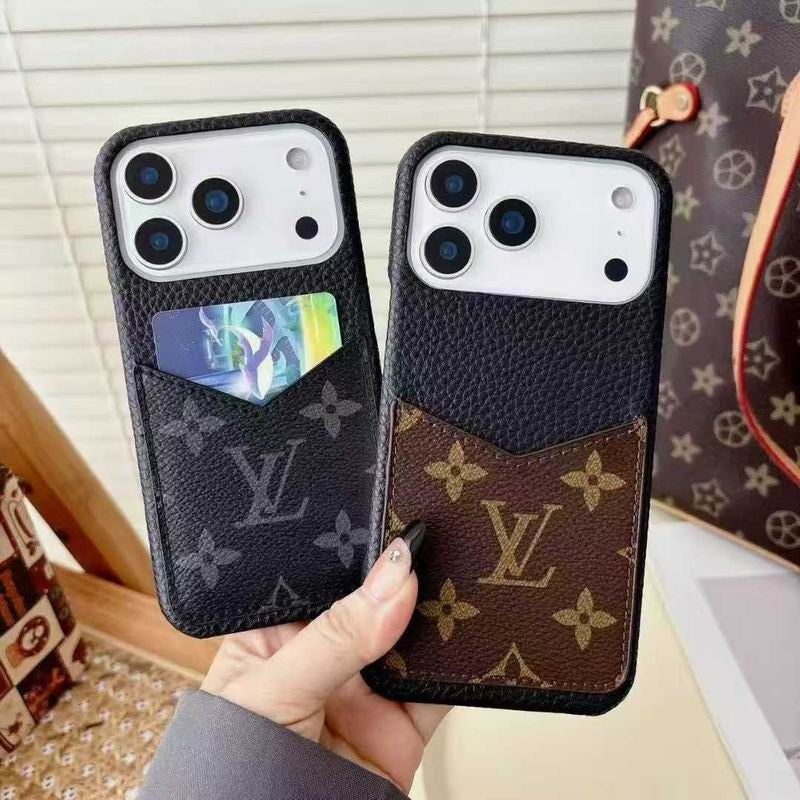 Classic Card Holder Case For iPhone 14-17 Pro Max