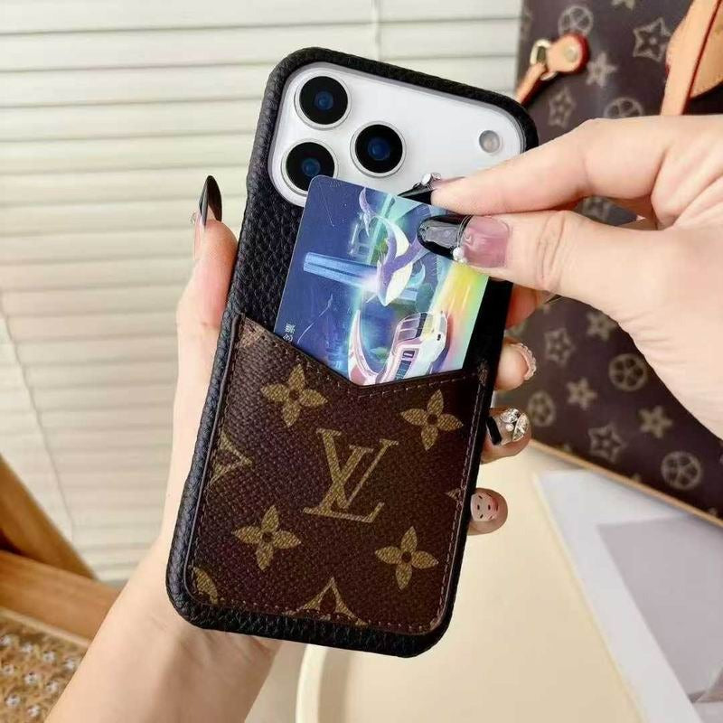 Classic Card Holder Case For iPhone 14-17 Pro Max