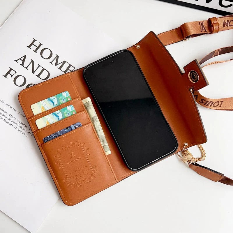Lou Crossbody Bag iPhone Case With Card Slot For iPhone 17 Pro Max