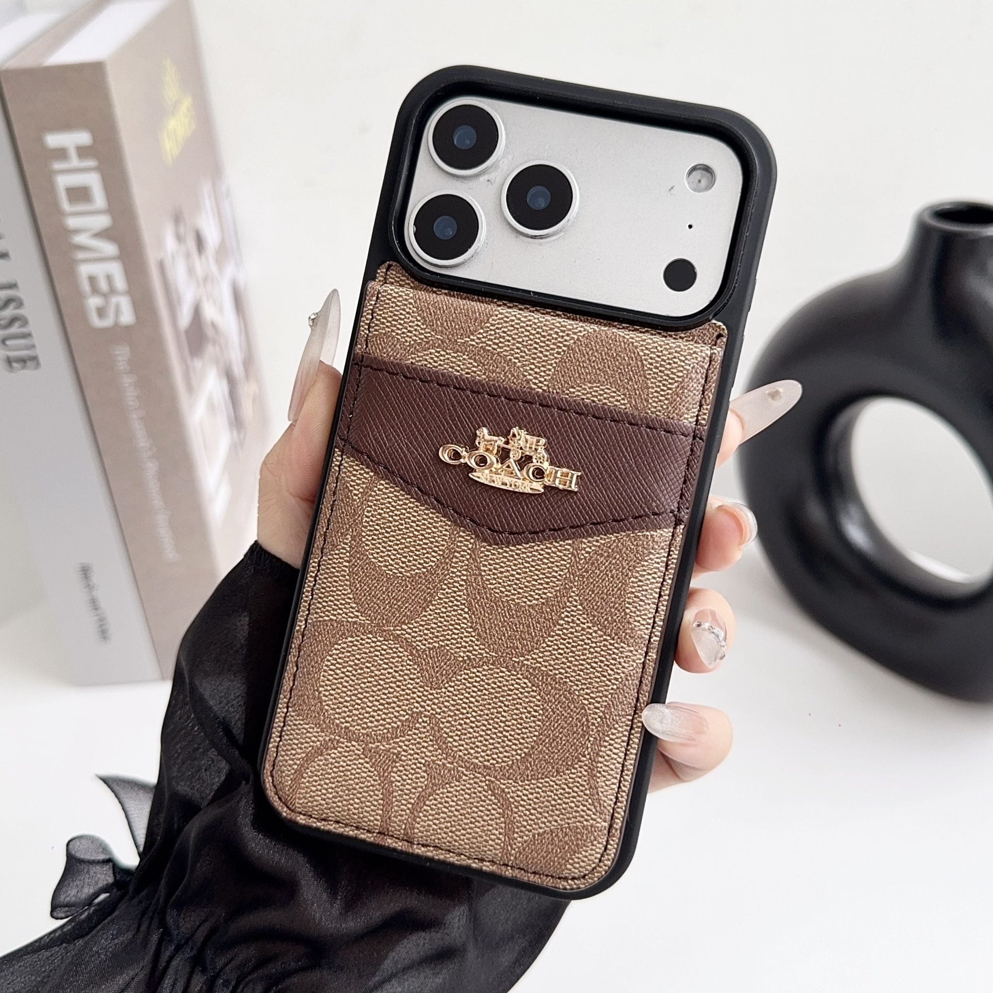 Card Holder Coach iPhone Case for iPhone 17 Series