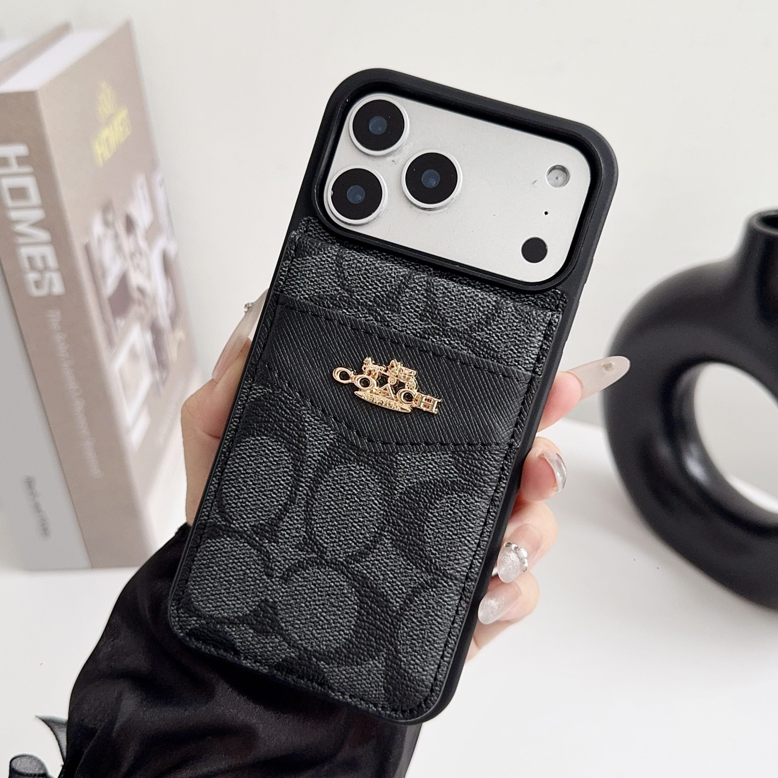 Card Holder Coach iPhone Case for iPhone 17 Series