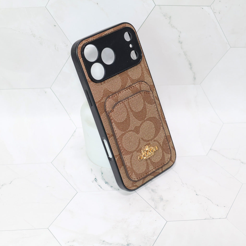 Card Holder Phone Case for iPhone 12-17 Pro Max