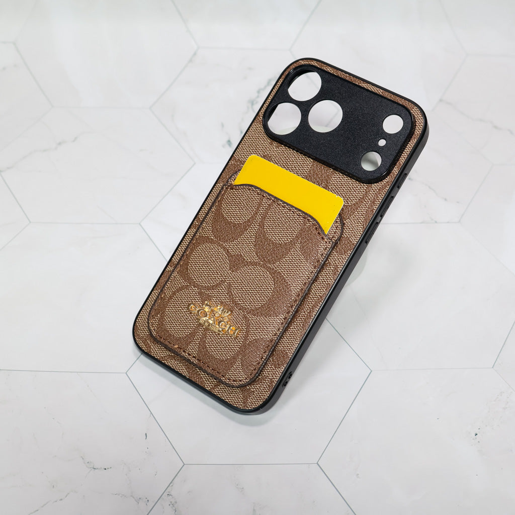 Card Holder Phone Case for iPhone 12-17 Pro Max