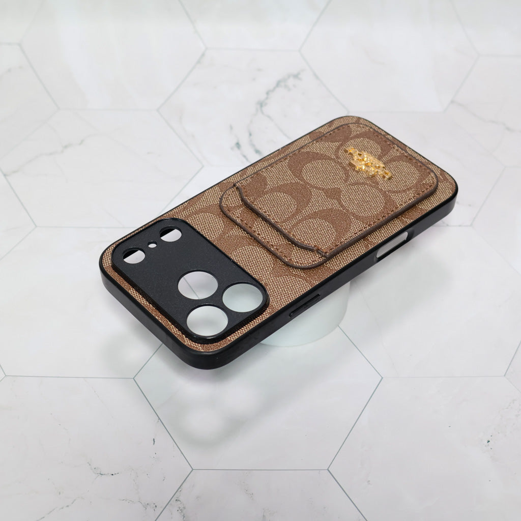 Card Holder Phone Case for iPhone 12-17 Pro Max