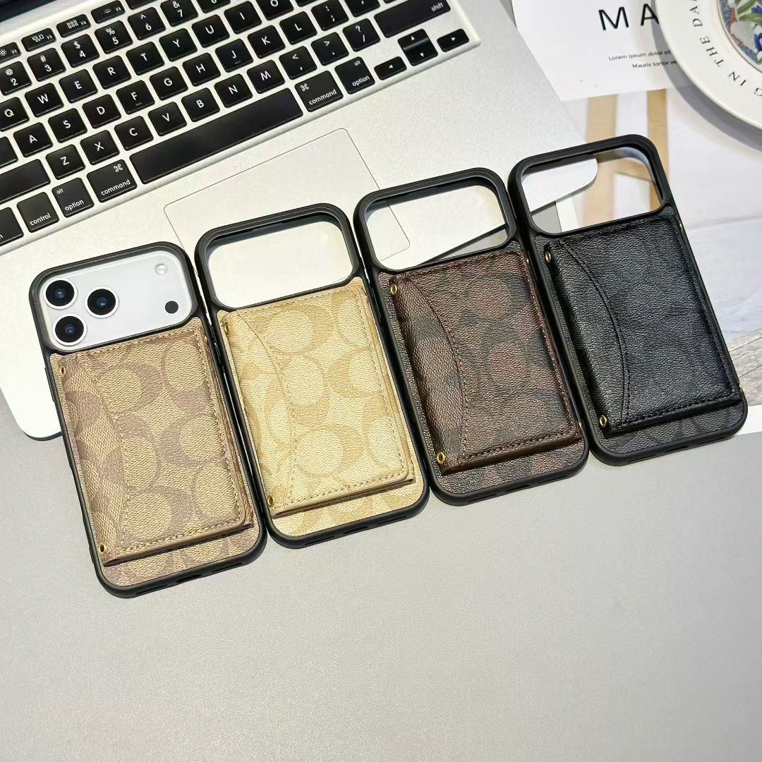 Signature Print Wallet Case For iPhone 17-17 Pro Max