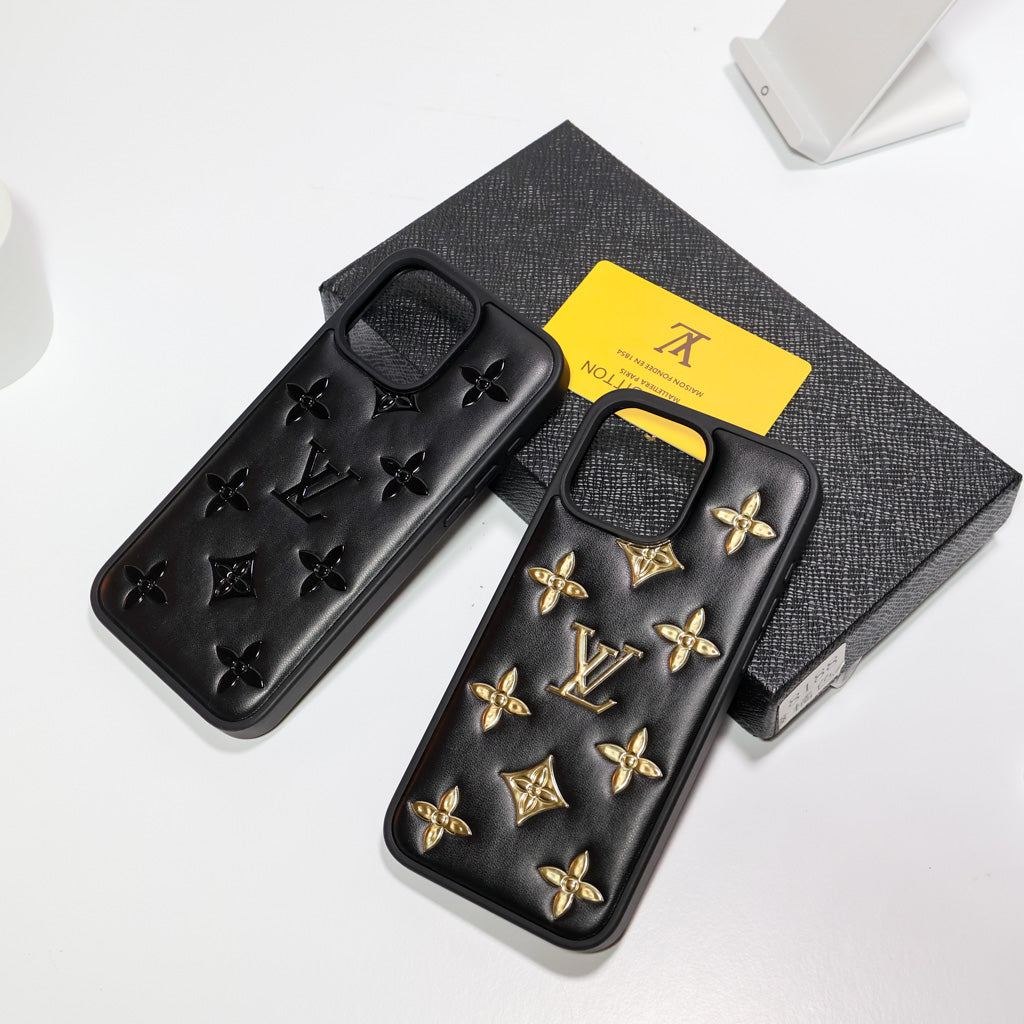 Luxury LV Design Phone Case For iPhone 13-16 Pro Max