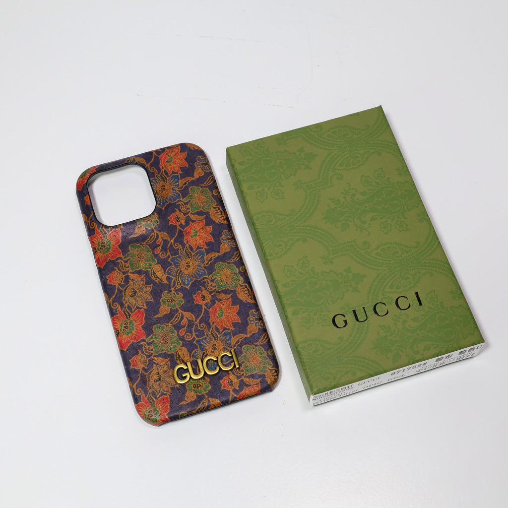 GG Flower Phone Case For iPhone 13-16 Pro Max Plus
