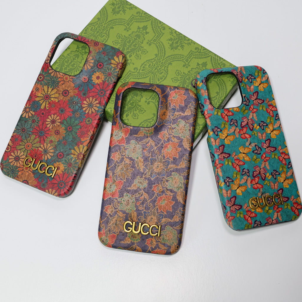 GG Flower Phone Case For iPhone 13-16 Pro Max Plus