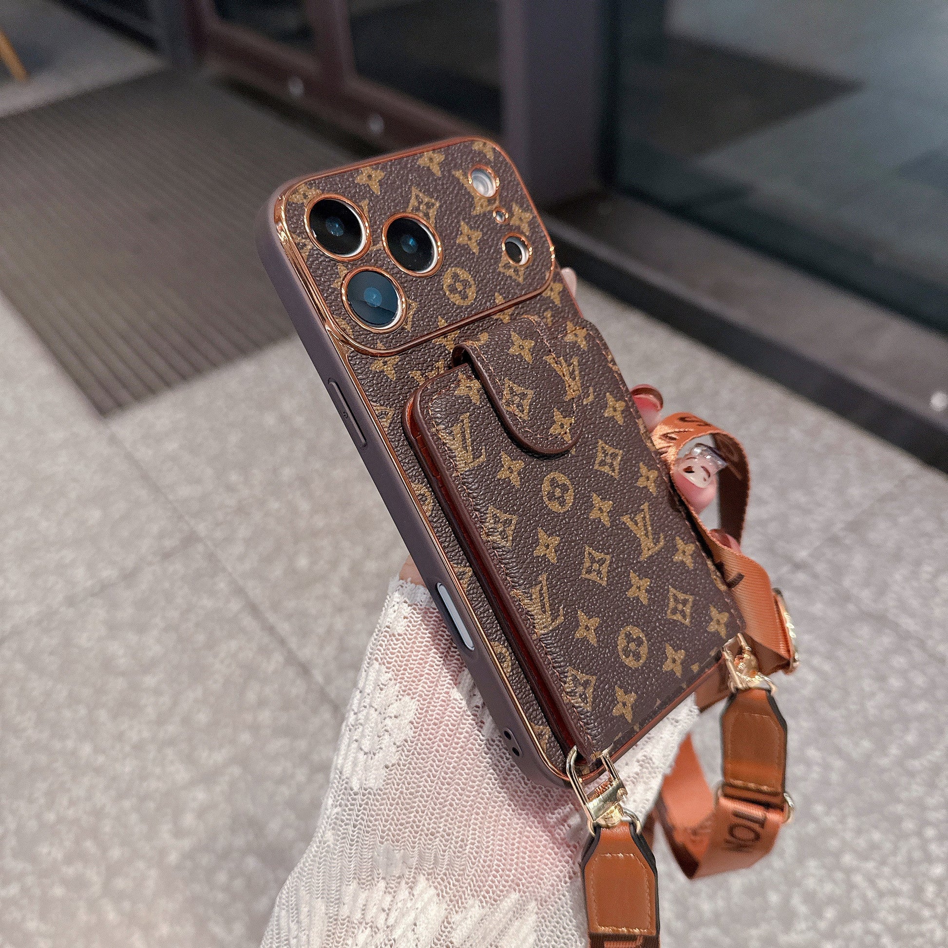 Havana Crossbody Wallet Case for iPhone 15-17 Pro Max