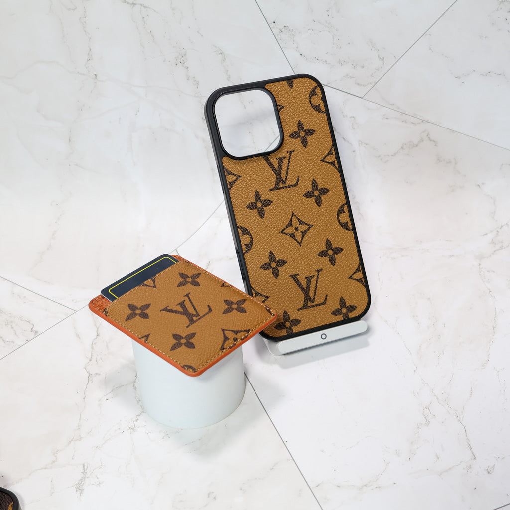 Louis V MagSafe Case For iPhone 12-16 Pro/Pro Max/Plus