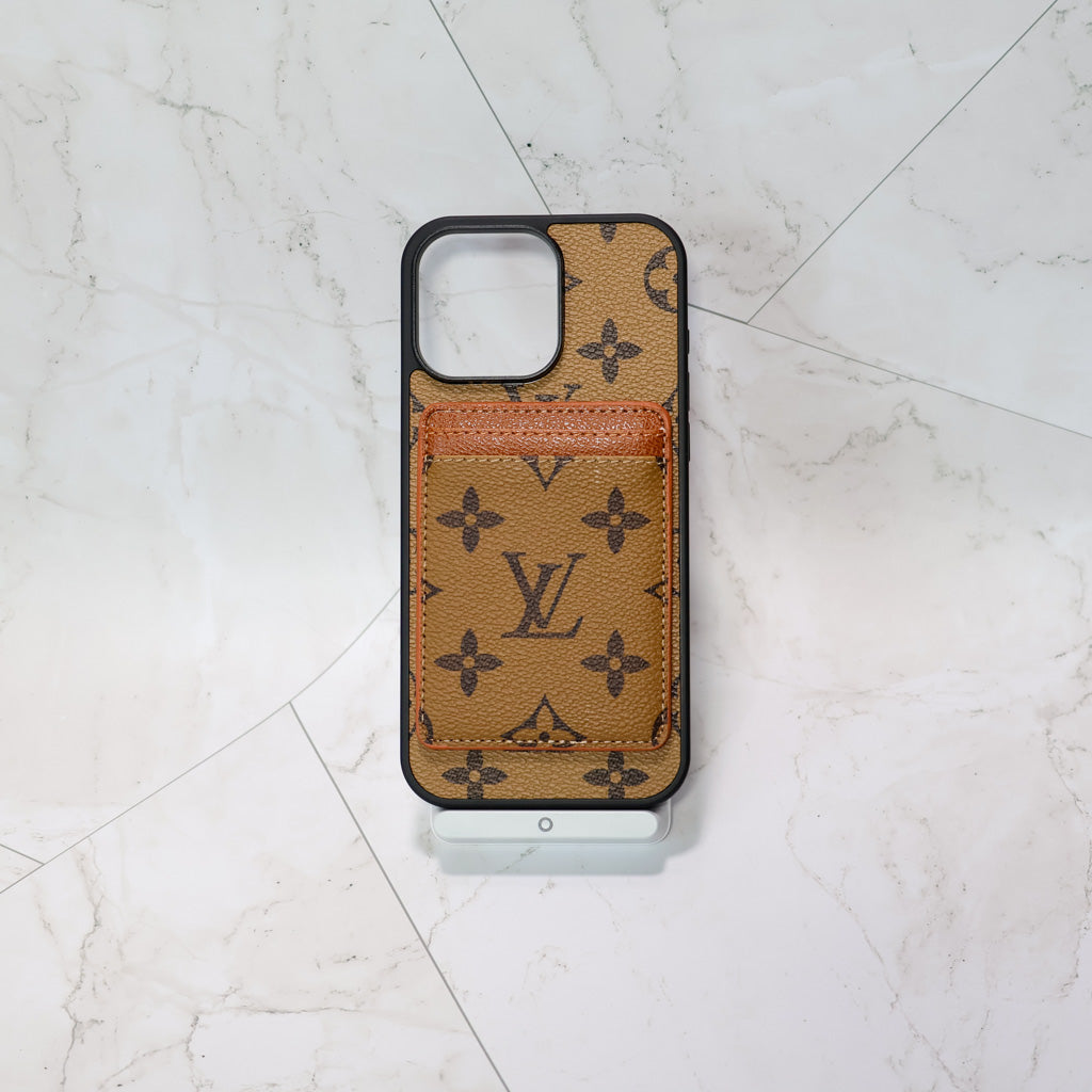 Louis V MagSafe Case For iPhone 12-16 Pro/Pro Max/Plus