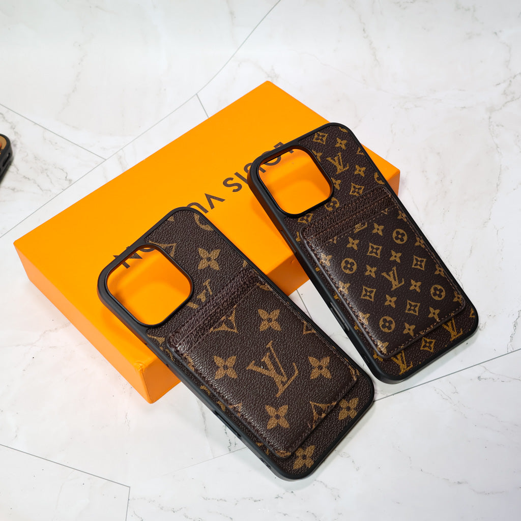 Louis V MagSafe Case For iPhone 12-16 Pro/Pro Max/Plus