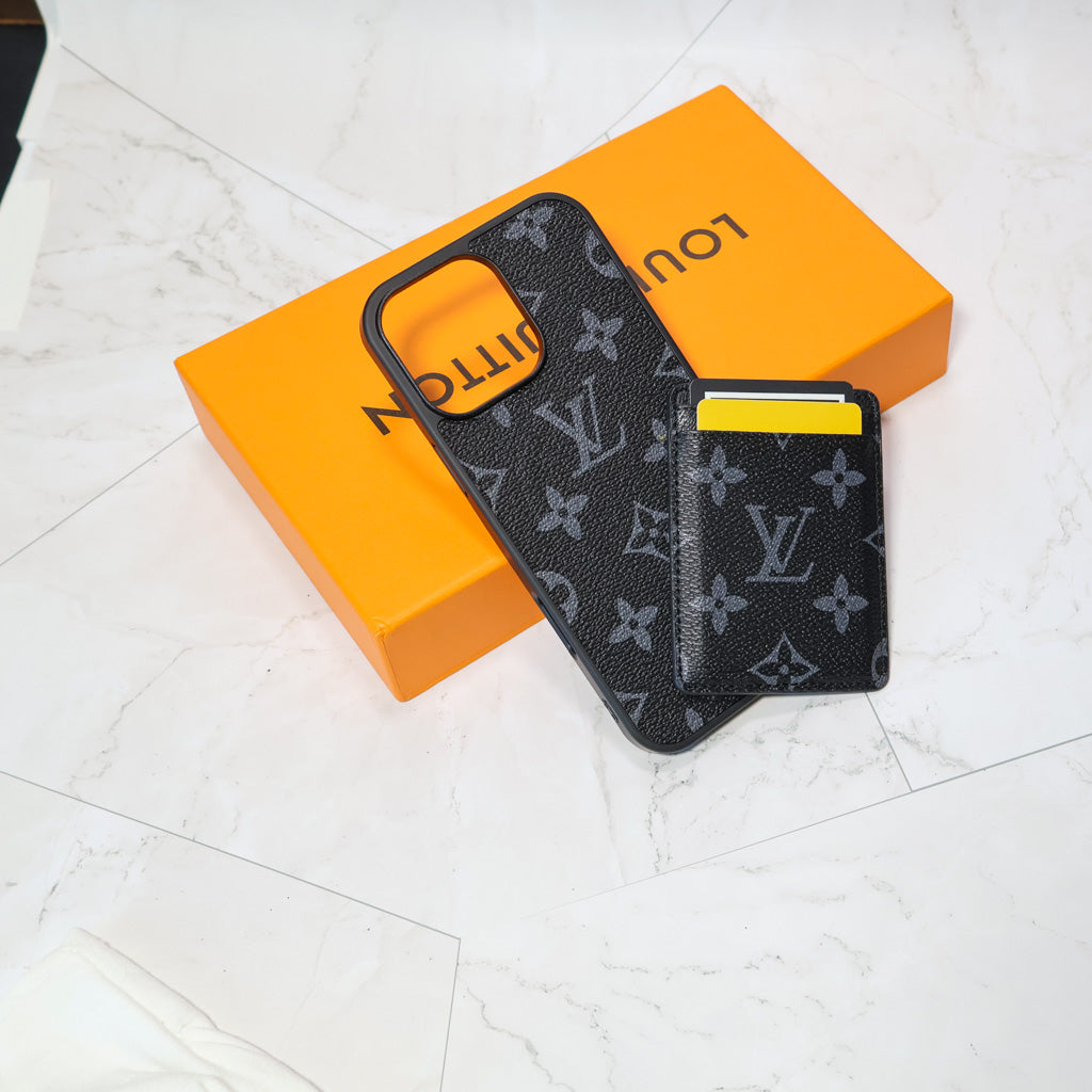 Louis V MagSafe Case For iPhone 12-16 Pro/Pro Max/Plus