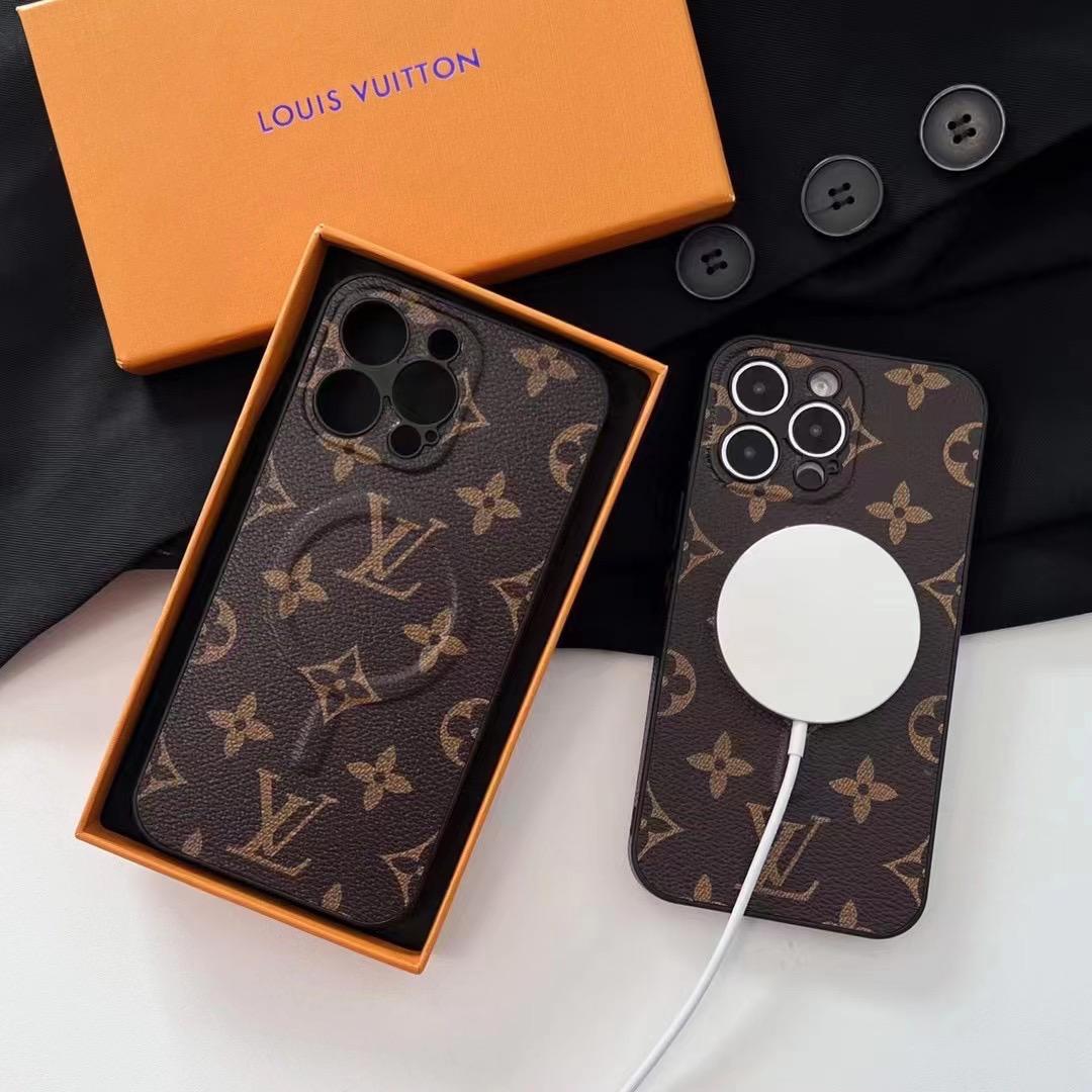 Louis Vuitton MagSafe Phone Case For iPhone 12-16 Pro Max