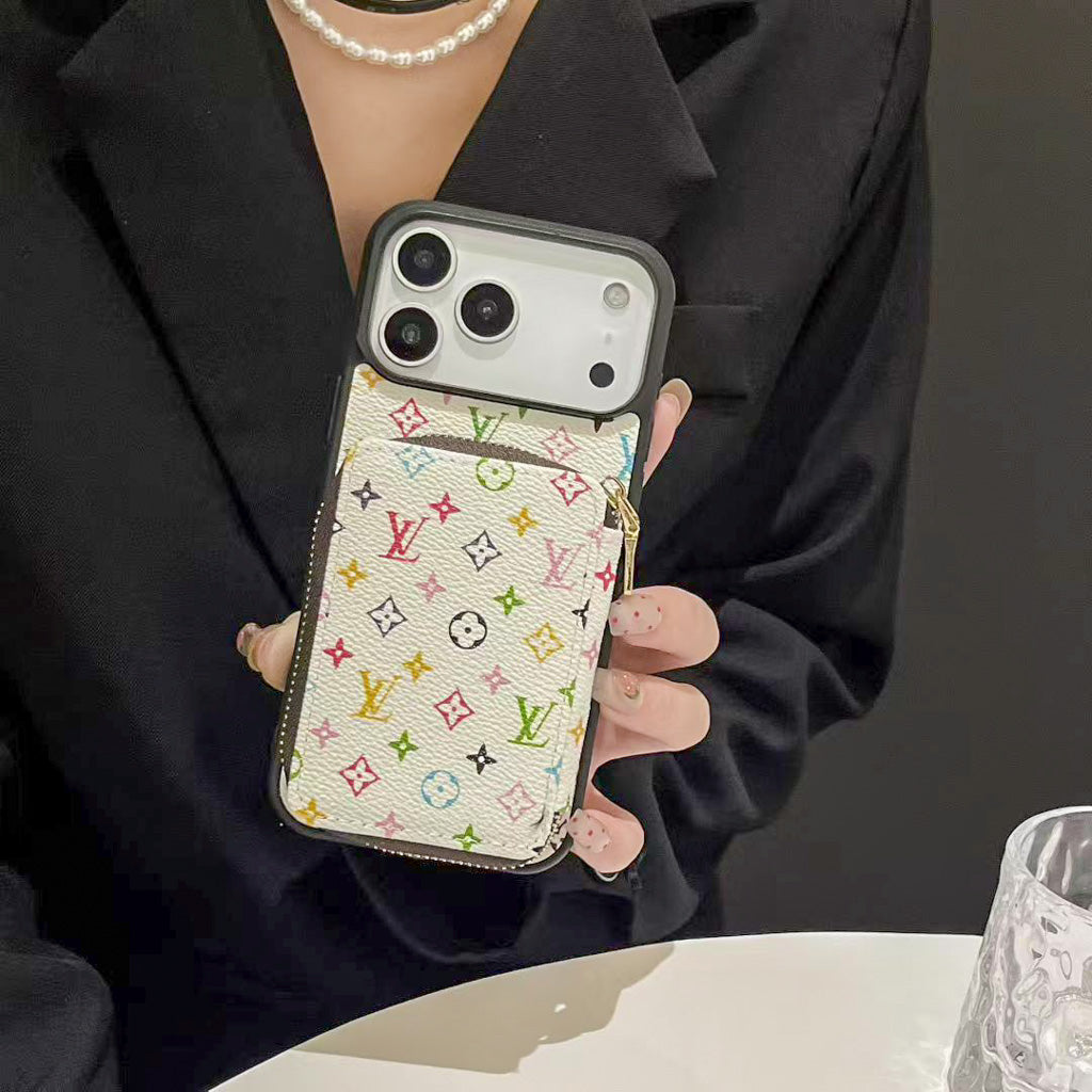 LV Zipped Wallet Phone Case For iPhone 17 Pro Max