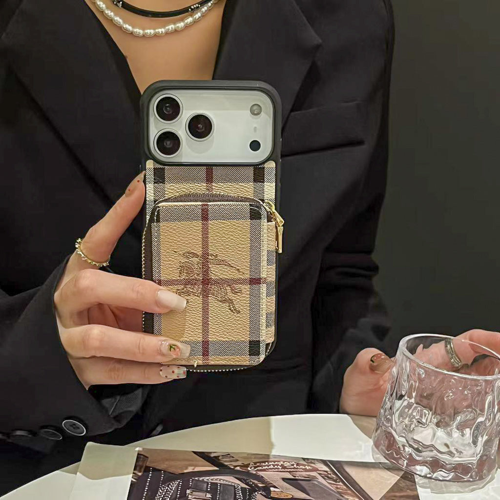 LV Zipped Wallet Phone Case For iPhone 17 Pro Max