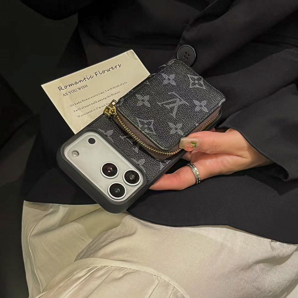 LV Zipped Wallet Phone Case For iPhone 17 Pro Max