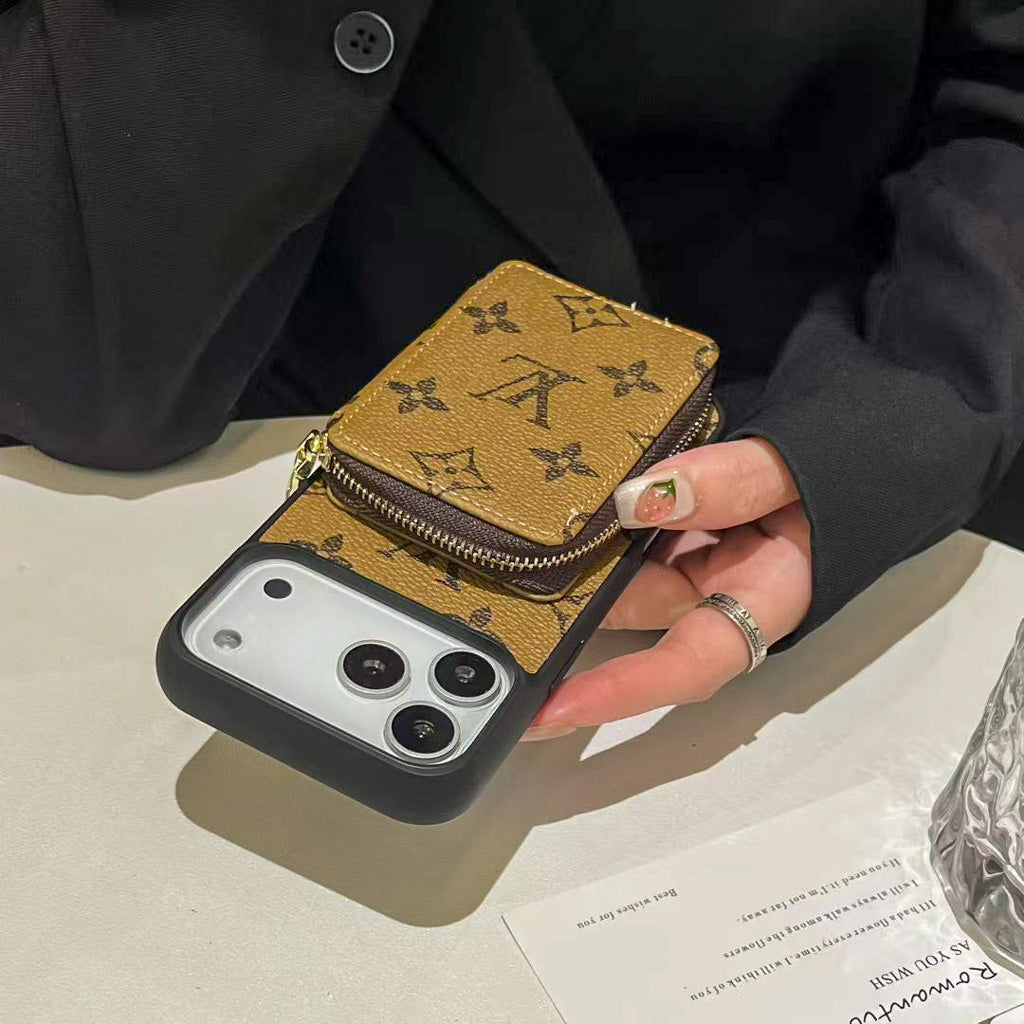 LV Zipped Wallet Phone Case For iPhone 17 Pro Max