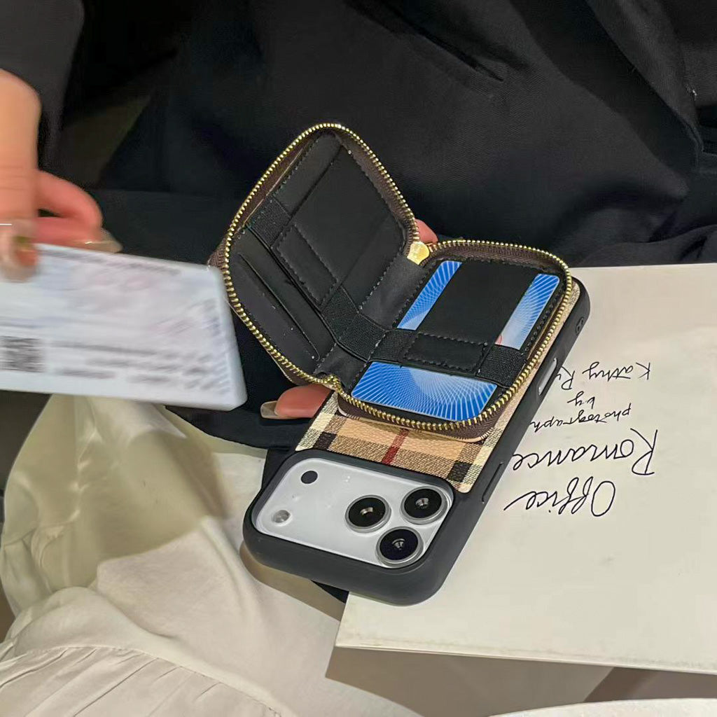 LV Zipped Wallet Phone Case For iPhone 17 Pro Max