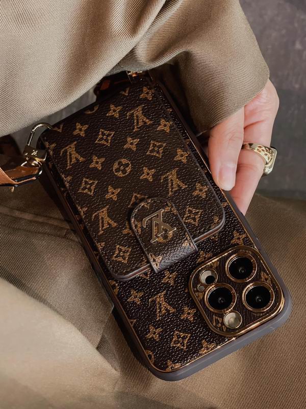 Luxury Leather Crossbody Case With Detachable Belt For iPhone 15-17 Pro Max