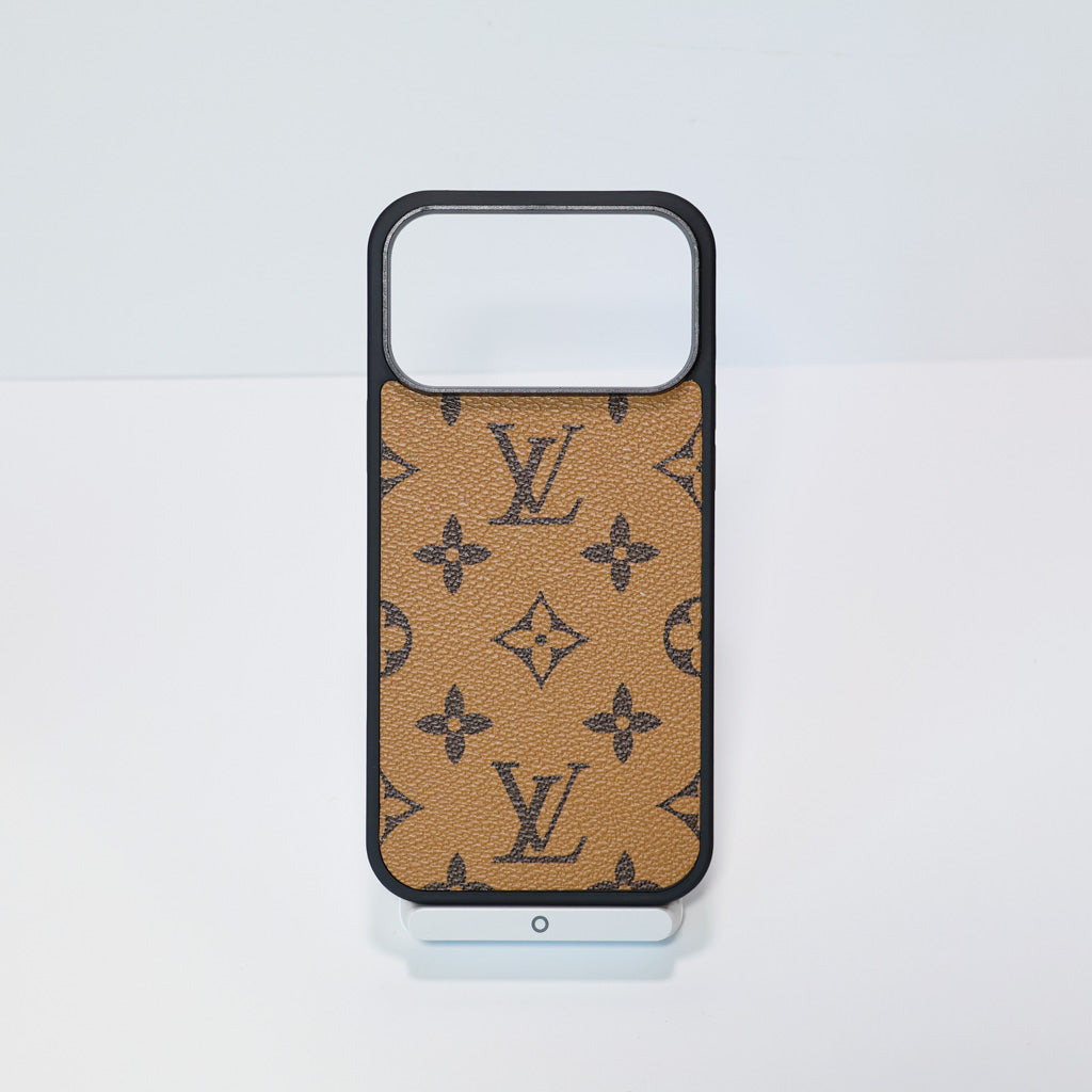 Classic LV Leather Phone Case For iPhone 17 Series