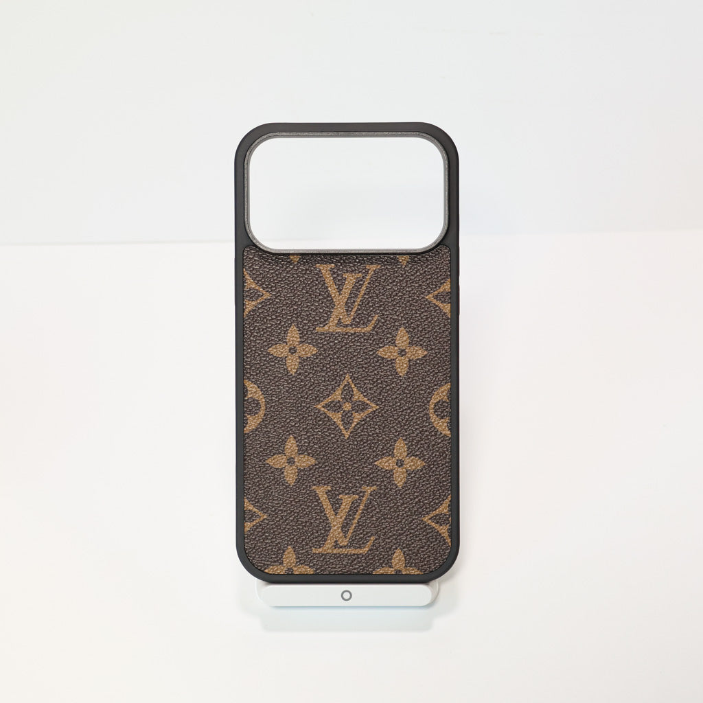 Classic LV Leather Phone Case For iPhone 17 Series