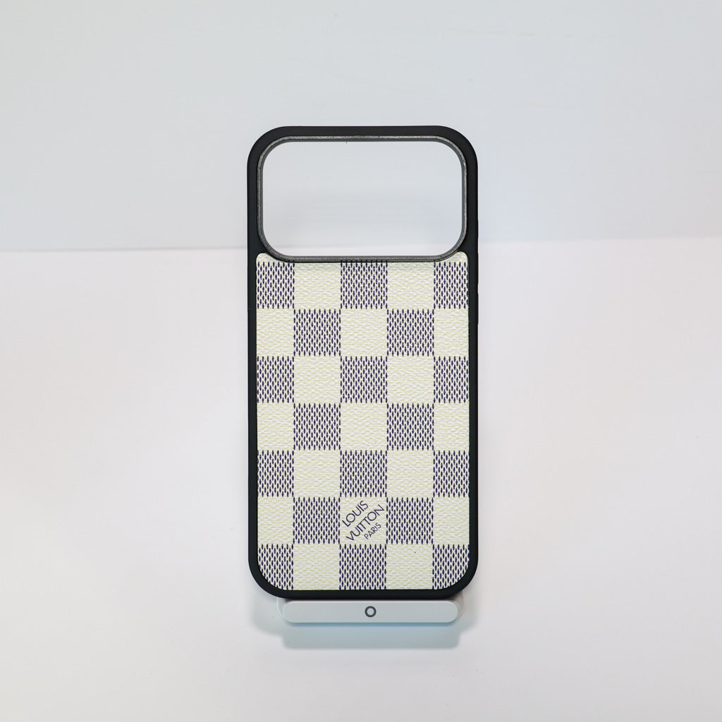 Classic LV Leather Phone Case For iPhone 17 Series