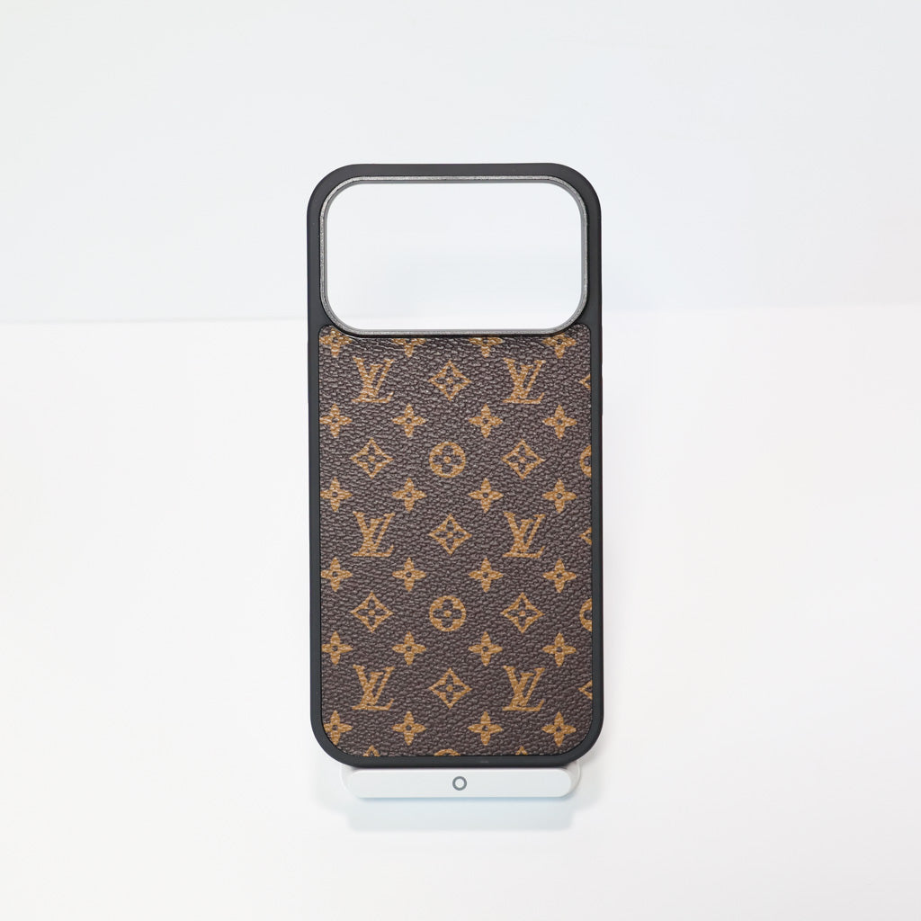 Classic LV Leather Phone Case For iPhone 17 Series
