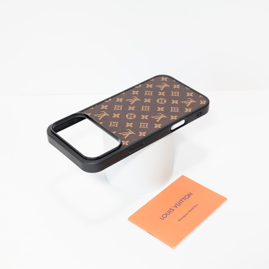 Classic LV Leather Phone Case For iPhone 17 Series