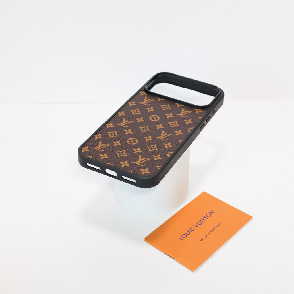 Classic LV Leather Phone Case For iPhone 17 Series