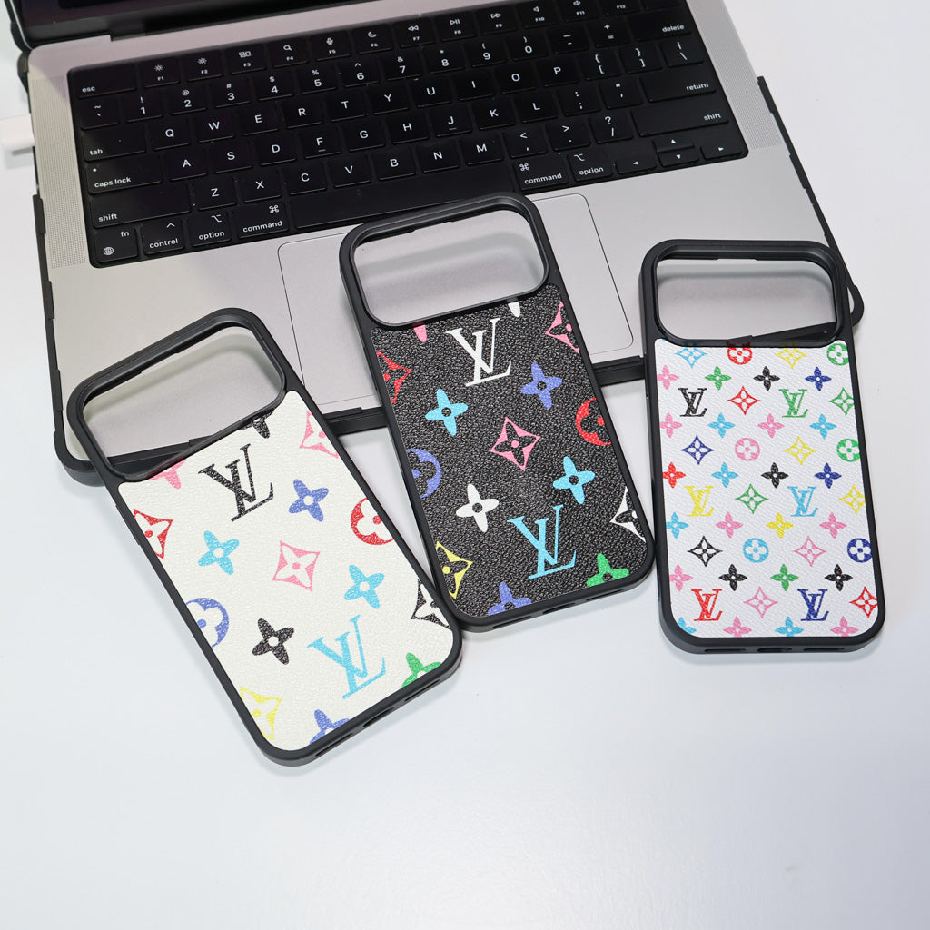Classic LV Leather Phone Case For iPhone 17 Series