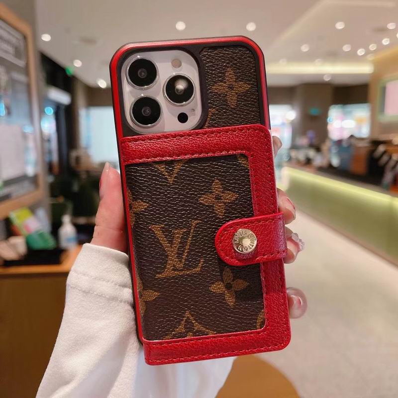 Designer Card Slot Wallet Case for iPhone 12-16 Pro Max Plus