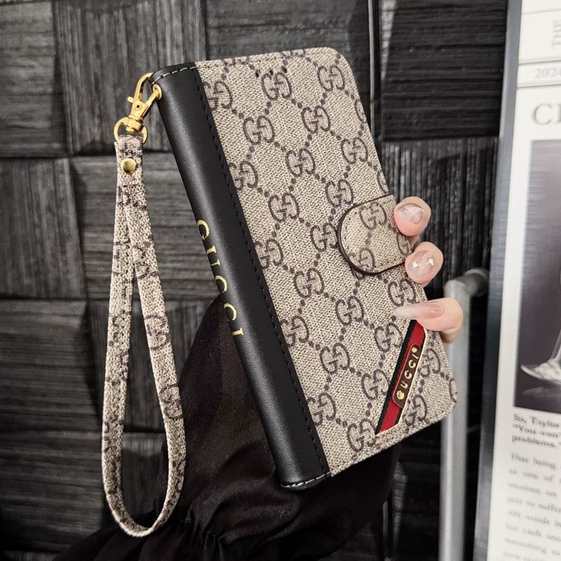 Louis Vuitton iPhone Case Wallet With Card Slots & Hand Strap For iPhone 12-17 Pro Max