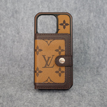 Designer Card Slot Wallet Case for iPhone 12-16 Pro Max Plus