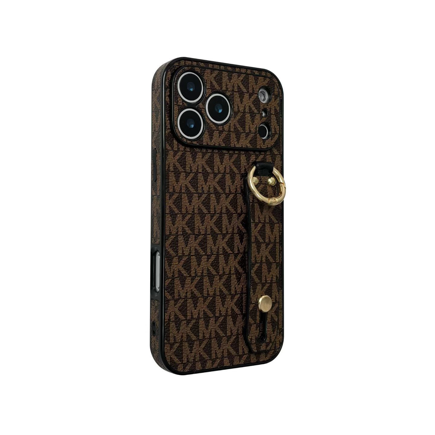 Leather Phone Case With Hand Strap & Kickstand For iPhone 13-17 Pro Max