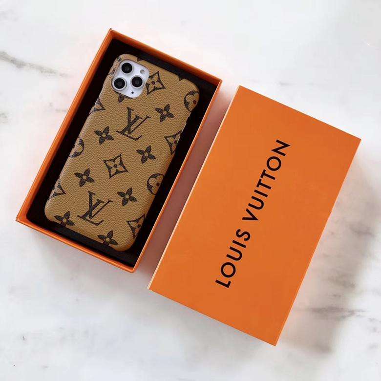 Black Checkered Synthetic Leather Case With Wallet For iPhone 11-17 Pro Max