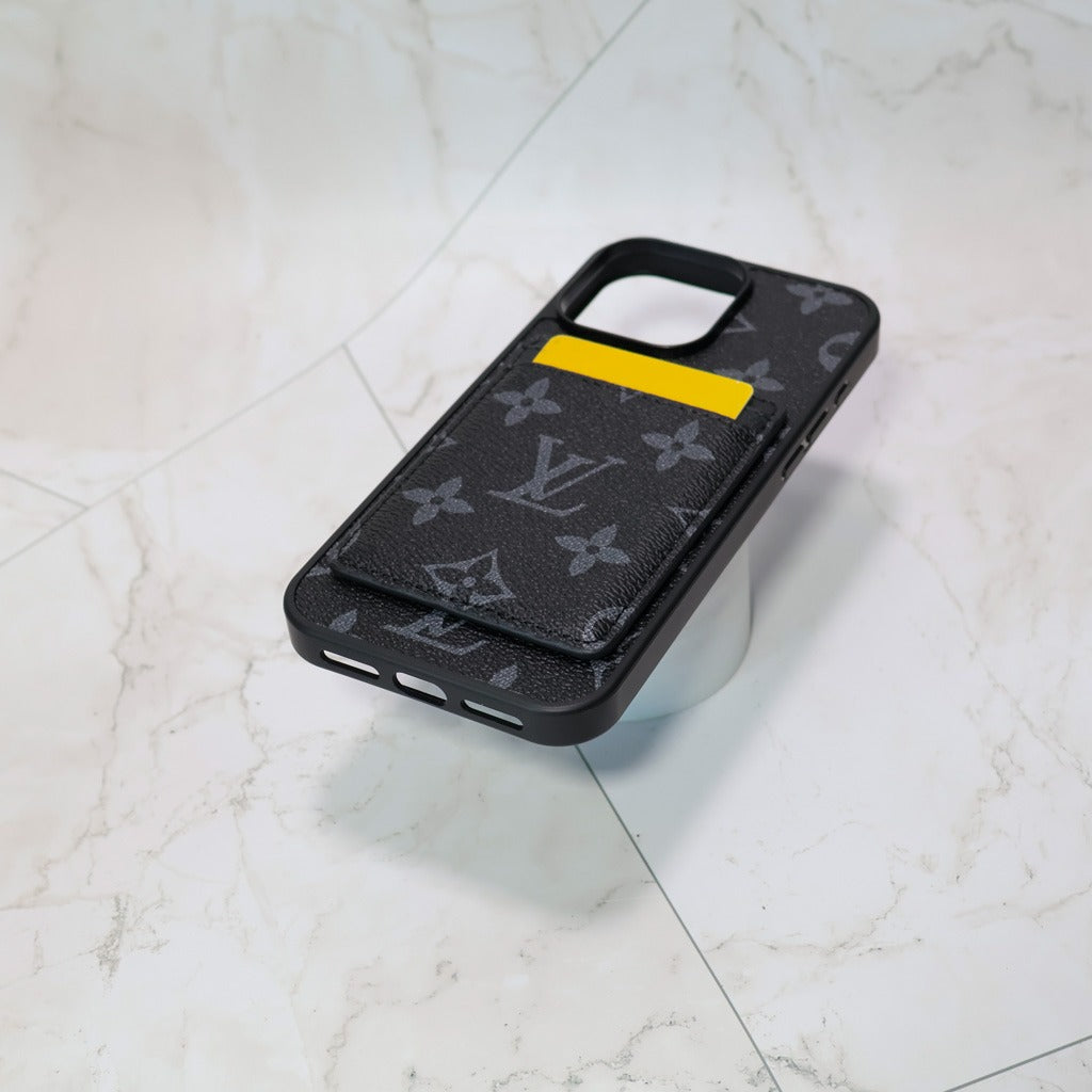Magsafe iPhone Card Holder Case for 14-17 Pro Max Plus Caritate