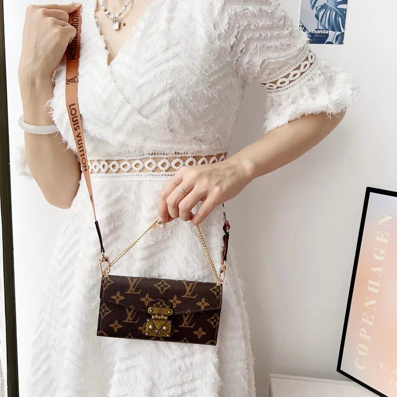 Lou Crossbody Bag iPhone Case With Card Slot For iPhone 17 Pro Max