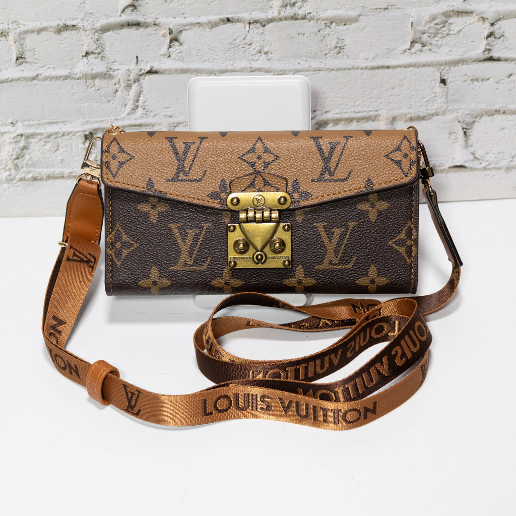 Louis Vuitton Folio Phone Case With Wallet & Crossbody Strap For iPhone 17