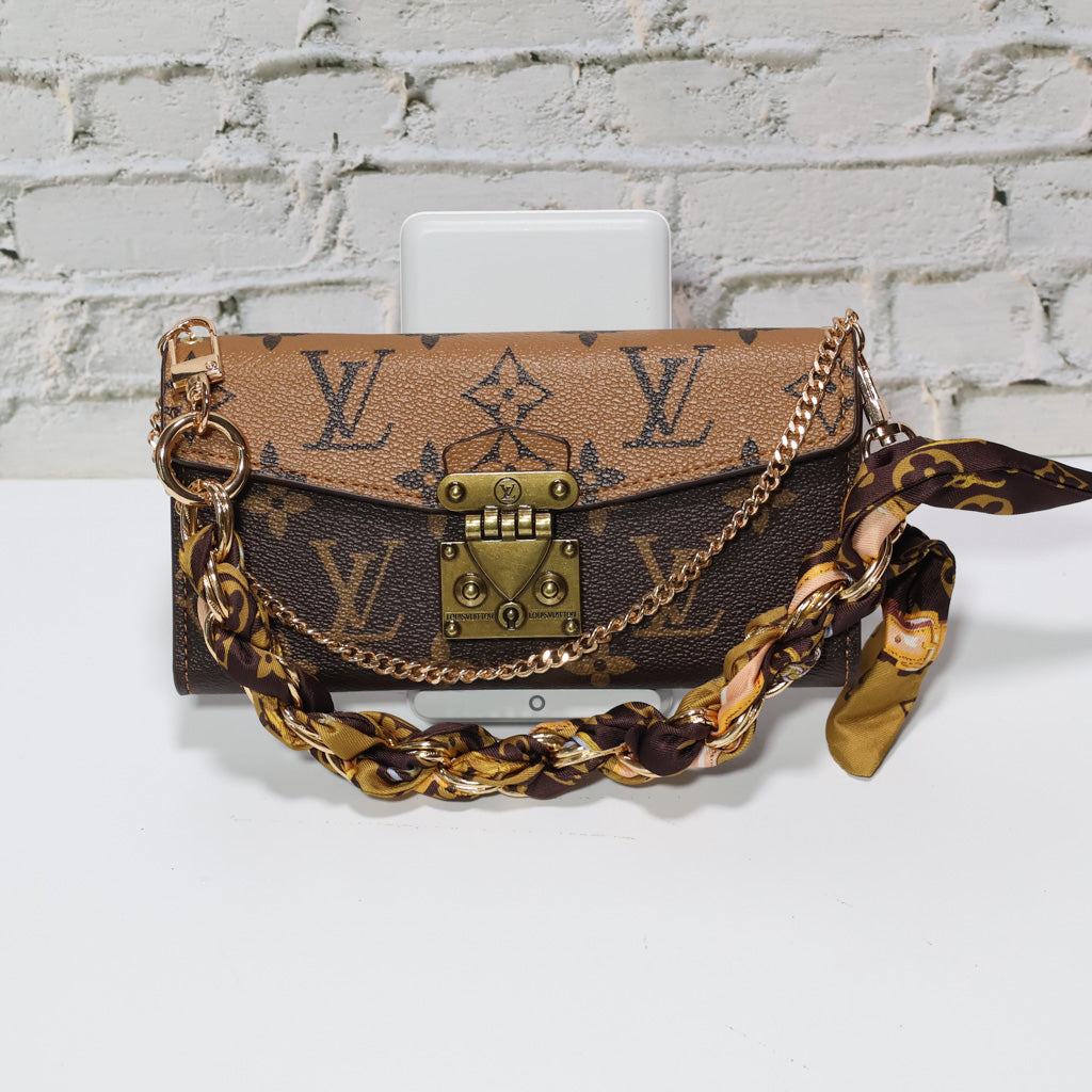 Louis Vuitton Folio Phone Case With Wallet & Crossbody Strap For iPhone 17