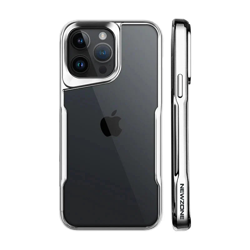 Luxury Electroplated Soft Frame Case for iPhone 13-15 Pro Max