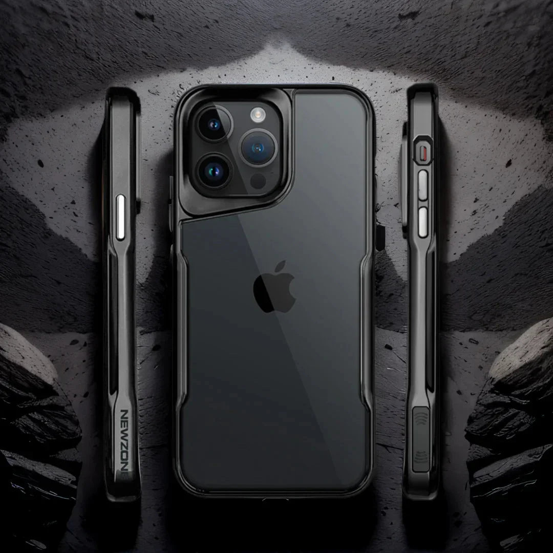 Luxury Electroplated Soft Frame Case for iPhone 13-15 Pro Max