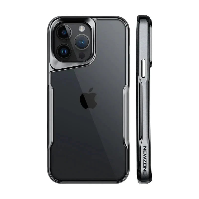 Luxury Electroplated Soft Frame Case for iPhone 13-15 Pro Max