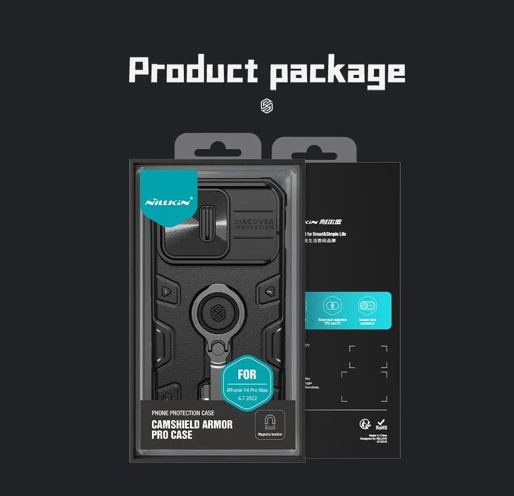 Premium Magnetic Armor Pro Case for iPhone 13-15 Pro Max