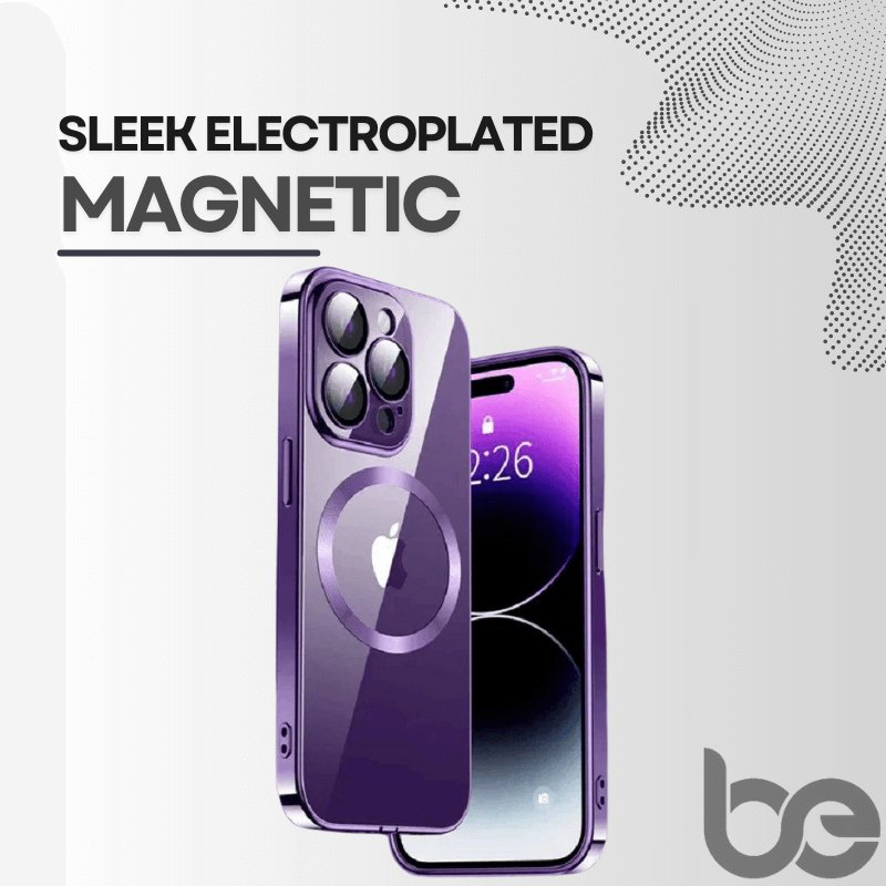 Electroplated Magnetic Case for iPhone 13-15 Pro Max